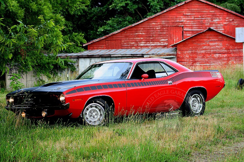 Veterán Plymouth Cuda AAR 1970