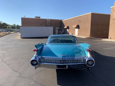 Veterán Cadillac de Ville Coupe 1959